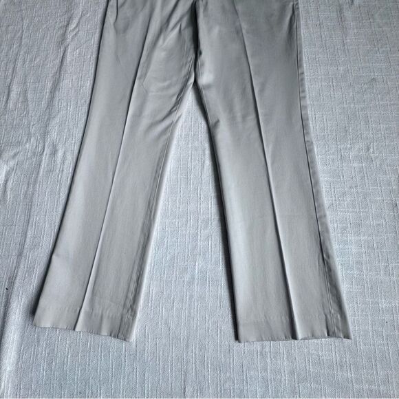 Perry Ellis Premium Tan Tailored Flat Front Dress Pants SZ 32 - Picture 5 of 14